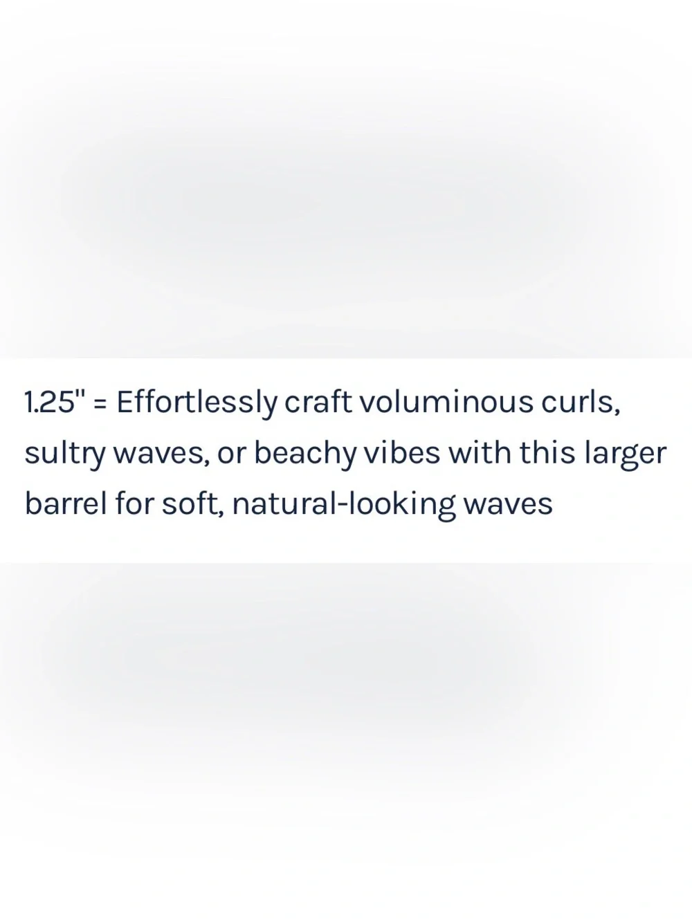 Ionic Black Long Barrel Curling Iron - 1.25 